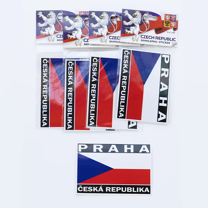 Pelekat Logo Berwarna-warni